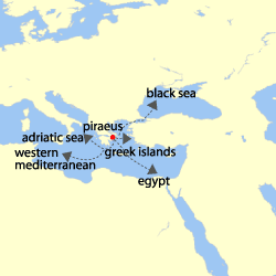 cruises from piraeus