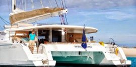 luxury catamaran Greece