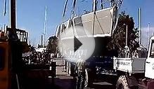 Yacht Charter Greece/Kavas Yachting - Launching of boat